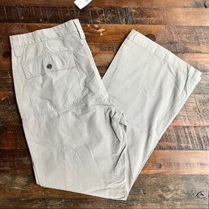 Banana Republic Light Gray Pinstriped Pants